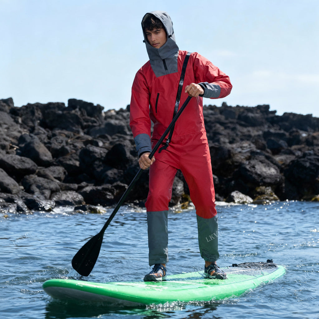 Ready to ship lkver dry suit for men