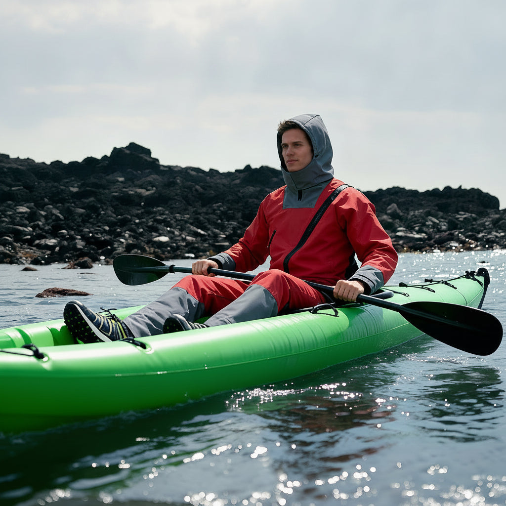Ready to ship lkver dry suit for men