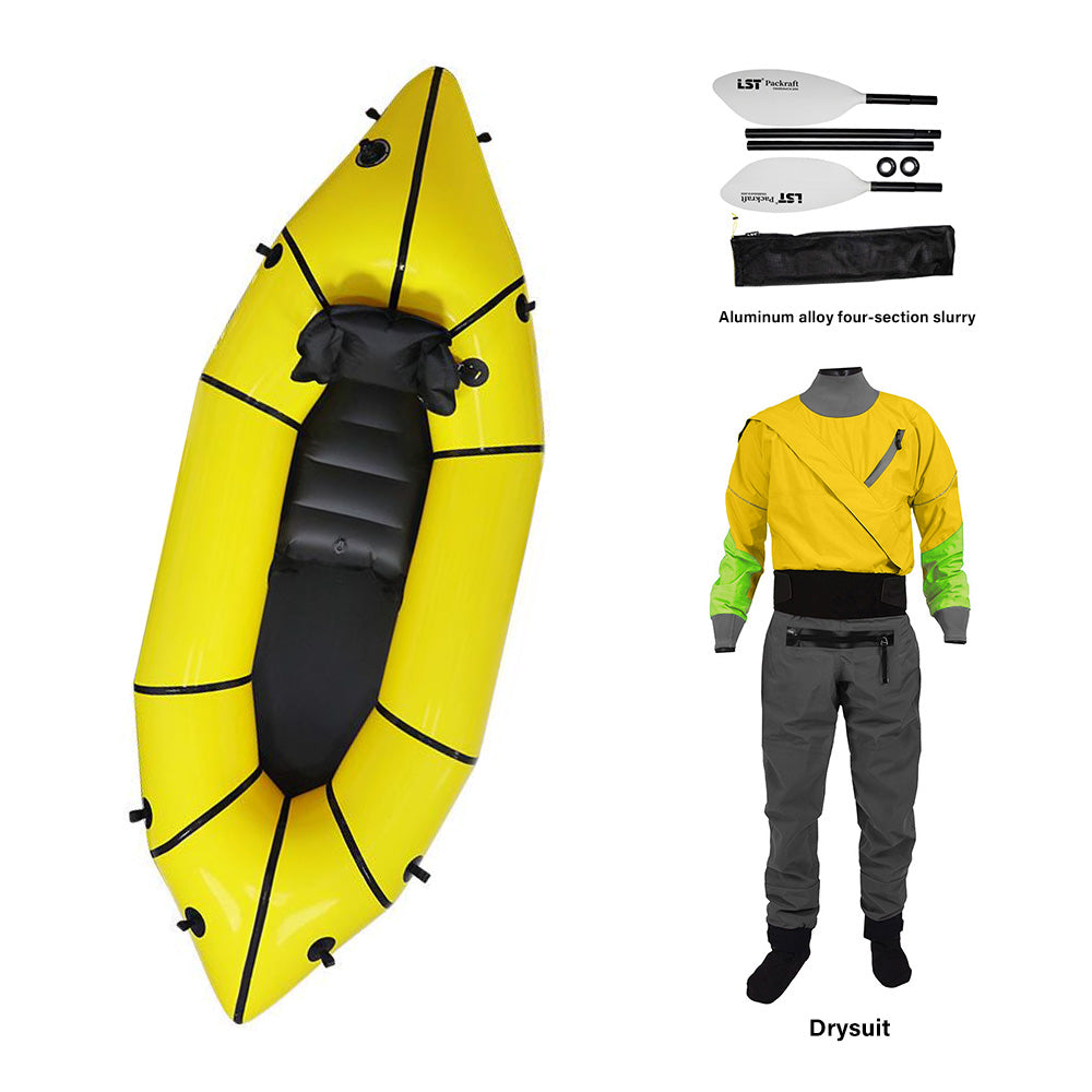 Manufacturers Sell Inflatable PackRaft with Free dry suit