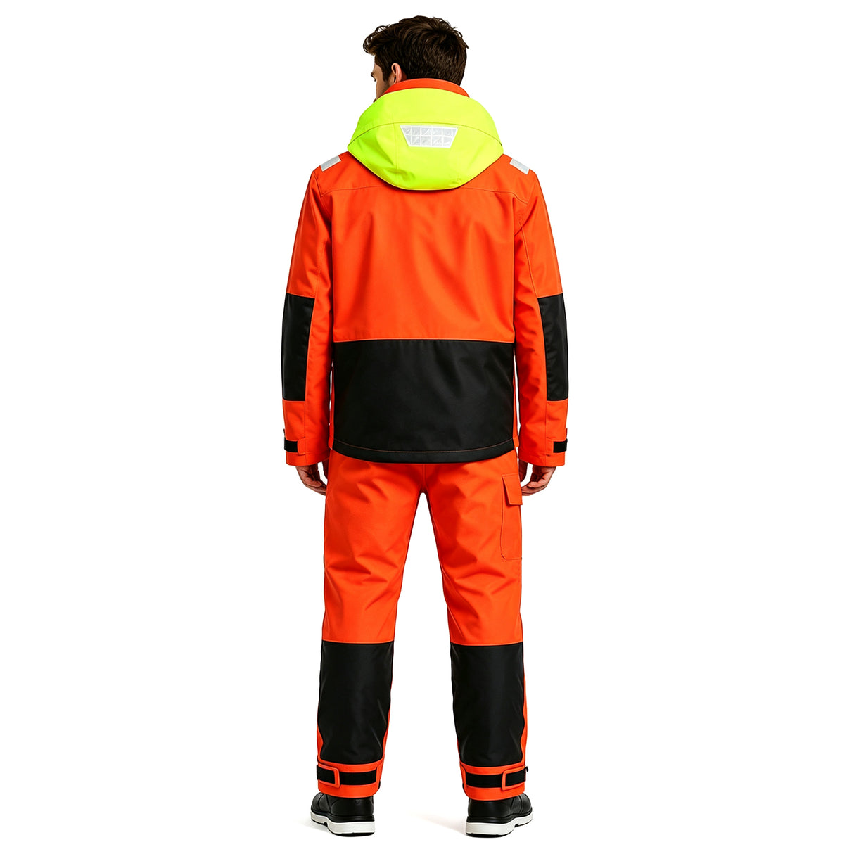 Ready to ship men's Sailing Jacket With Bib Pants