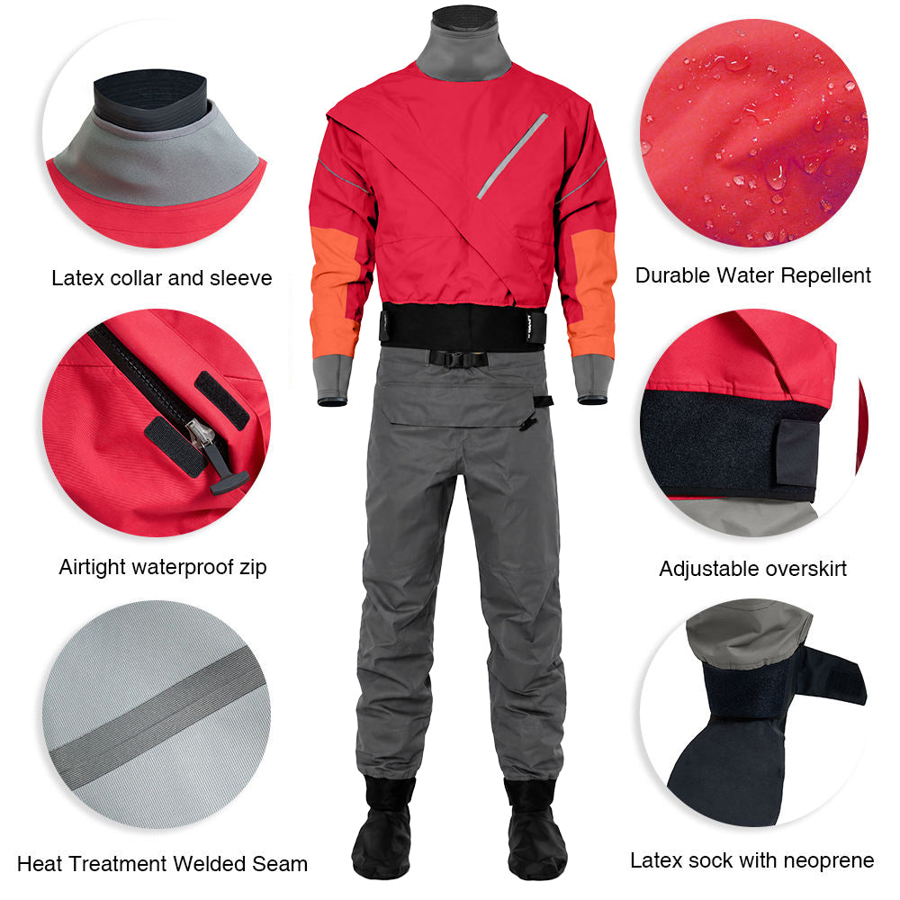 LKVER Kayak Dry Suit DM17
