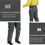 LKVER Women's Drysuit One-Piece Drysuit DW101